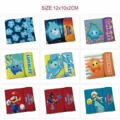 13 Styles Super Mario Bro Cartoon Wallet Anime Short Purse