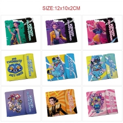 10 Styles K-Pop: Demon Hunters Cartoon Wallet Anime Short Purse