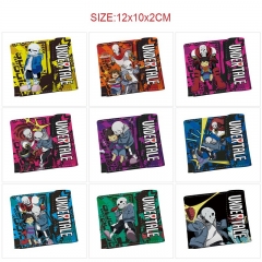 10 Styles Undertale Cartoon Wallet Anime Short Purse