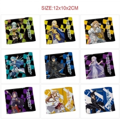 12 Styles Sword Art Online | SAO Cartoon Wallet Anime Short Purse