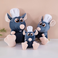 3 Sizes Auguste Gusteau Cartoon Anime Plush Toy Doll