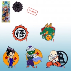 5 Styles Dragon Ball Z Cartoon Pin Anime Brooch