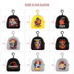 10 Styles Chainsaw Man Cartoon Anime Plush Bag