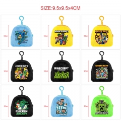 10 Styles Minecraft Cartoon Anime Plush Bag
