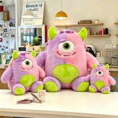 3 Sizes One Eyed Monster Cartoon Anime Plush Toy Doll