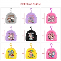 10 Styles POP MART Labubu Cartoon Anime Plush Bag