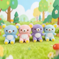 4 Styles 3 Sizes Rilakkuma Cartoon Anime Plush Toy Doll