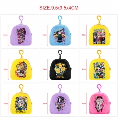 10 Styles Demon Slayer: Kimetsu no Yaiba Cartoon Anime Plush Bag