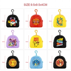 10 Styles Pokemon Cartoon Anime Plush Bag