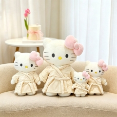 4 Sizes Hello Kitty Cartoon Anime Plush Toy Doll
