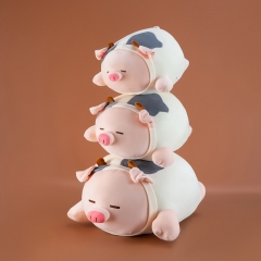 3 Sizes Cute Pig Cartoon Anime Plush Toy Doll