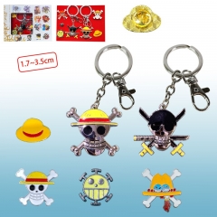 6PCS/SET Pokemon Cartoon Anime Keychain