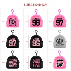 10 Styles K-POP BLACKPINK Cartoon Anime Plush Bag