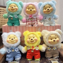6PCS/SET Winnie the Pooh Cartoon Surprise Blind Box Anime Plush Figures