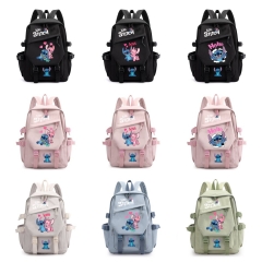 15 Styles Lilo & Stitch Cartoon Canvas Anime Backpack Bag