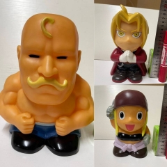3 Styles 18-19cm Fullmetal Alchemist Cartoon Anime Money Pot