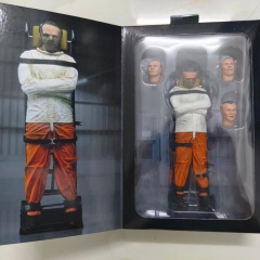 neca 沉默的羔羊 汉尼拔面具版，彩盒16*6.5*23.5cm 高约17cm，重约0.33kg ，一箱60个