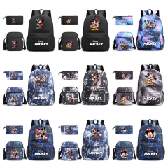 30 Styles Mickey Minnie Mouse Cartoon Canvas Anime Backpack Bag