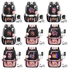 12 Styles The Amazing Digital Circus Cartoon Canvas Anime Backpack Bag