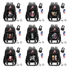 16 Styles Demon Slayer: Kimetsu no Yaiba Cartoon Canvas Anime Backpack Bag