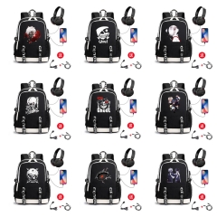 14 Styles Tokyo Ghoul Cartoon Canvas Anime Backpack Bag