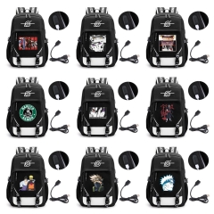 42 Styles Naruto Cartoon Canvas Anime Backpack Bag