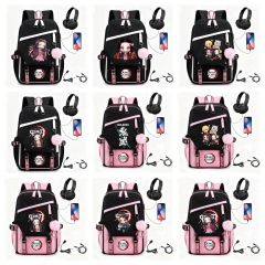 34 Styles Demon Slayer: Kimetsu no Yaiba Cartoon Canvas Anime Backpack Bag