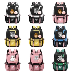 30 Styles Harry Potter Cartoon Canvas Anime Backpack Bag