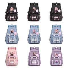 12 Styles SPY×FAMILY Cartoon Canvas Anime Backpack Bag