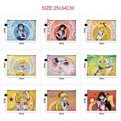 美少女战士 10款  数码印花A4文件袋