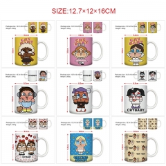 12 Styles CRYBABY Cartoon Pattern Ceramic Cup Anime Ceramic Mug