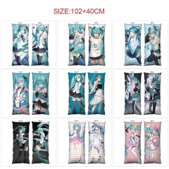 初音未来  10款 数码印花动漫双面印花抱枕 102x40cm长抱枕 （含枕芯）