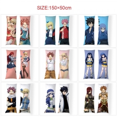 150*50cm 10 Styles Fairy Tail Cartoon Two Sides Anime Pillow