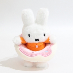 13*10*10CM Miffy Cartoon Anime Plush Toy Pendant