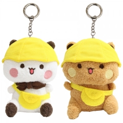 10*9*6CM 2 Styles POP MART Labubu Cartoon Anime Plush Toy Pendant
