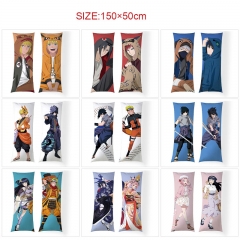 150*50cm 10 Styles Naruto Cartoon Two Sides Anime Pillow