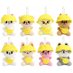 11*7*5CM 8 Styles K-POP Stray Kids Cartoon Anime Plush Toy Pendant