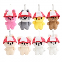 12*8*5CM 8 Styles K-POP Stray Kids Cartoon Anime Plush Toy Pendant