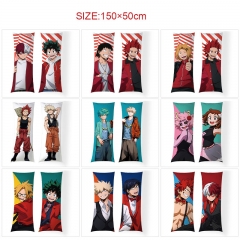 150*50cm 10 Styles My Hero Academia Cartoon Two Sides Anime Pillow
