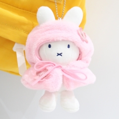 14*7*5CM Miffy Cartoon Anime Plush Toy Pendant