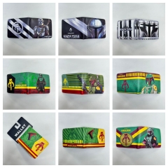 8 Styles Star Wars: The Mandalorian Cartoon Purse Anime Wallet