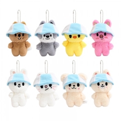 12*8*5CM 8 Styles K-POP Stray Kids Cartoon Anime Plush Toy Pendant