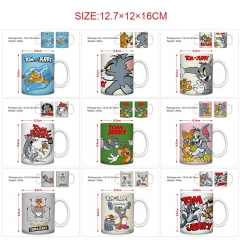 11 Styles Tom and Jerry Cartoon Pattern Ceramic Cup Anime Ceramic Mug