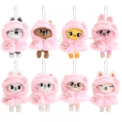 13*7*5CM 8 Styles K-POP Stray Kids Cartoon Anime Plush Toy Pendant