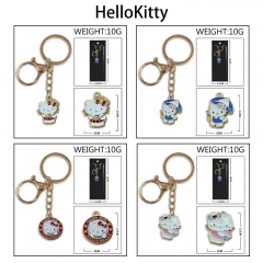 19 Styles Hello Kitty Cartoon Anime Alloy Keychain