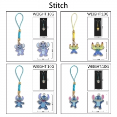 18 Styles Lilo & Stitch Cartoon Anime Alloy Phone Strap