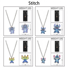 18 Styles Lilo & Stitch Cartoon Anime Alloy Necklace