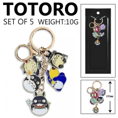 My Neighbor Totoro Cartoon Anime Alloy Keychain
