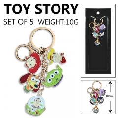 Toy Story Cartoon Anime Alloy Keychain