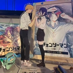 Chainsaw Man Cartoon Anime Acrylic Standing Plates